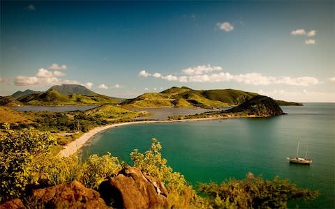 St Kitts has an intriguing south-coast capital in Basseterre, and a sandy crescent on its southern tip in the form of Turtle Beach