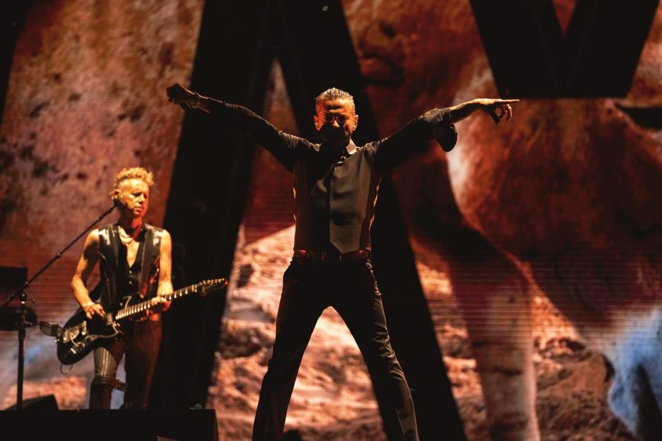 Depeche Mode brings their Memento Mori tour to the Kaseya Center.