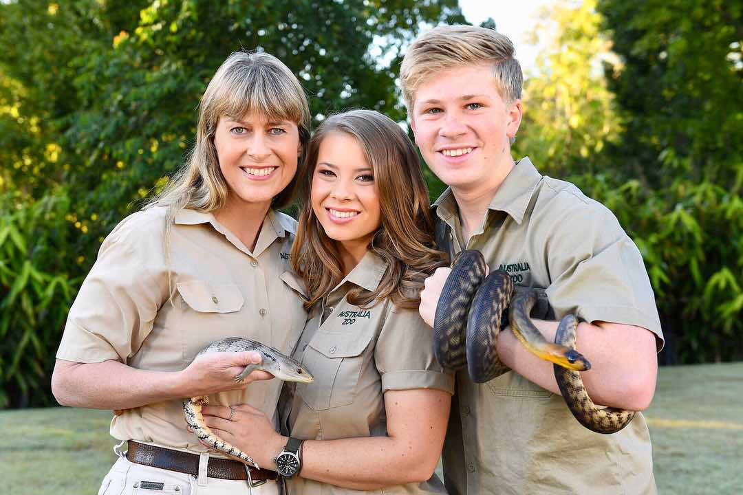 The tight knit Irwin family have been estranged from some of their extended relatives. Photo: Animal Planet