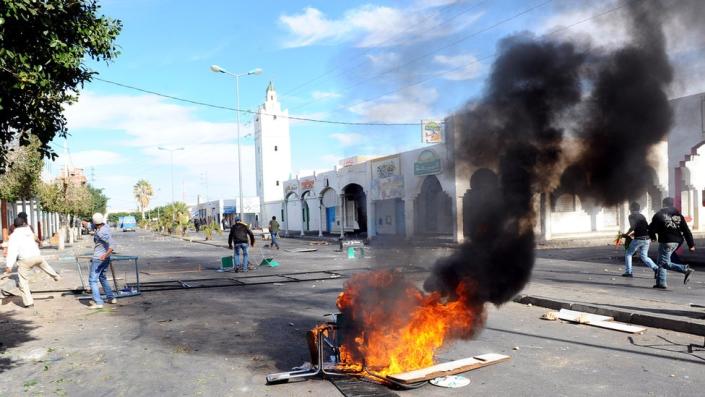 Troubles that toppled the Tunisian government in 2011