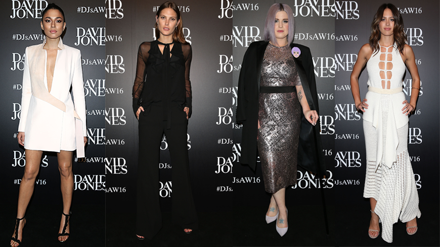 David Jones Autumn/Winter 2016 Red Carpet Arrivals