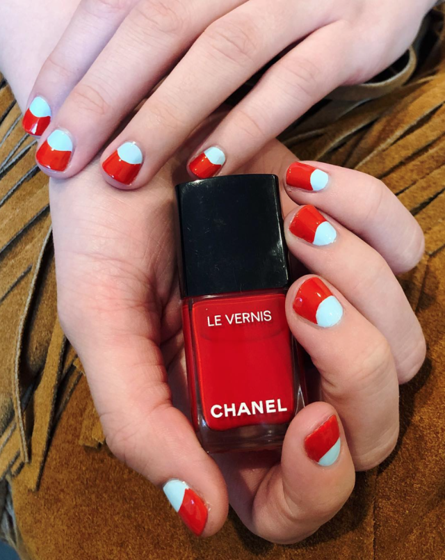 chanel nail stickers