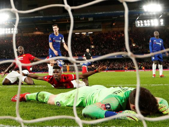 Pogba scored and assisted at Stamford Bridge (Action Images via Reuters)