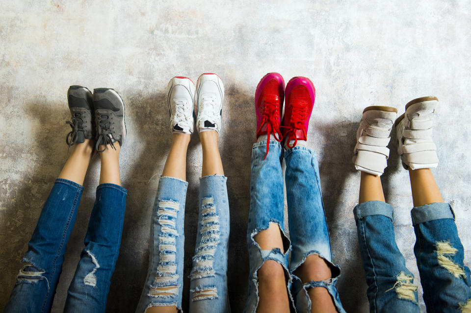 Students will no longer be able to wear jeans like these at one school district. (Photo: Aleksander Rubtsov/Getty Images)