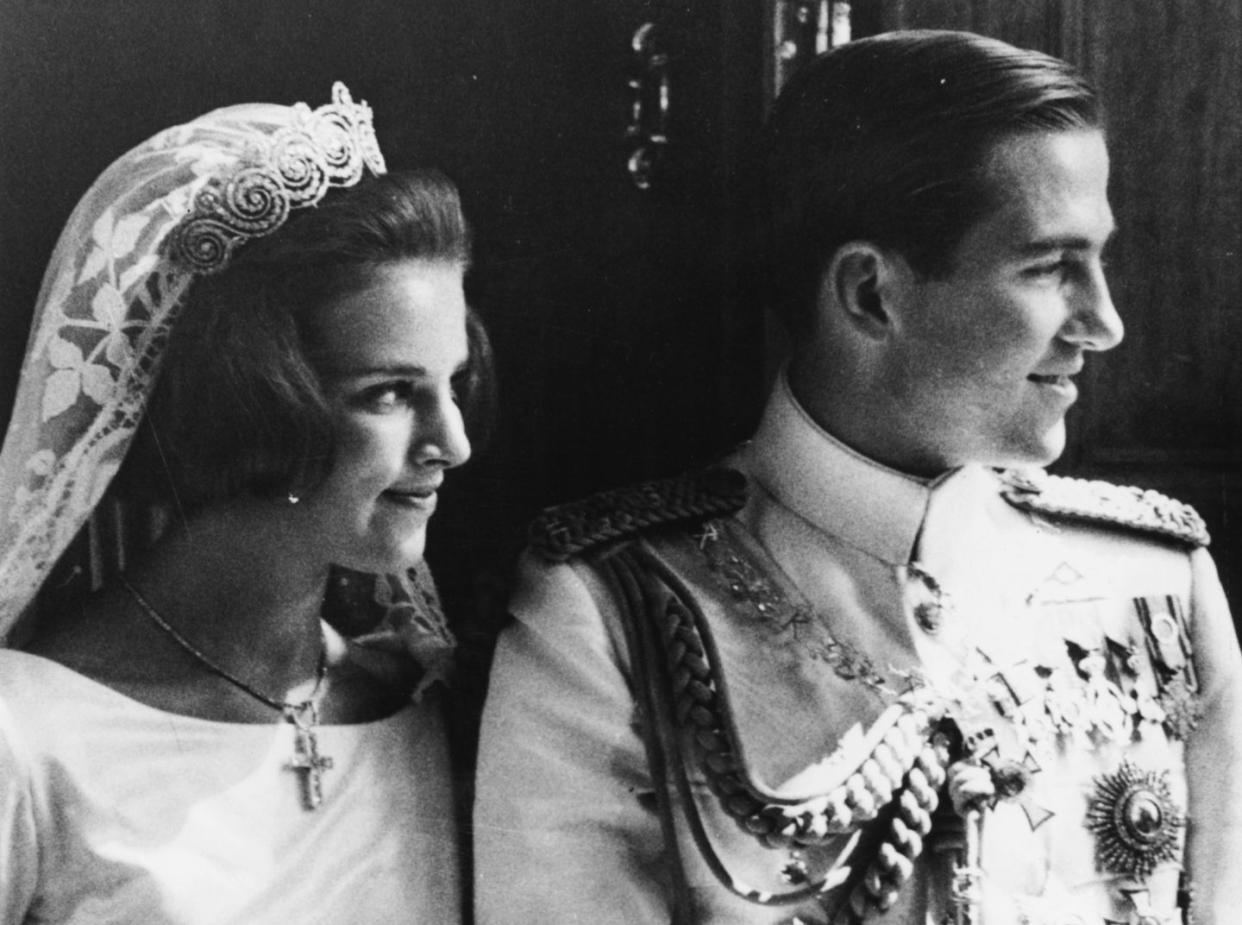 king constantine of greece and princess anne marie