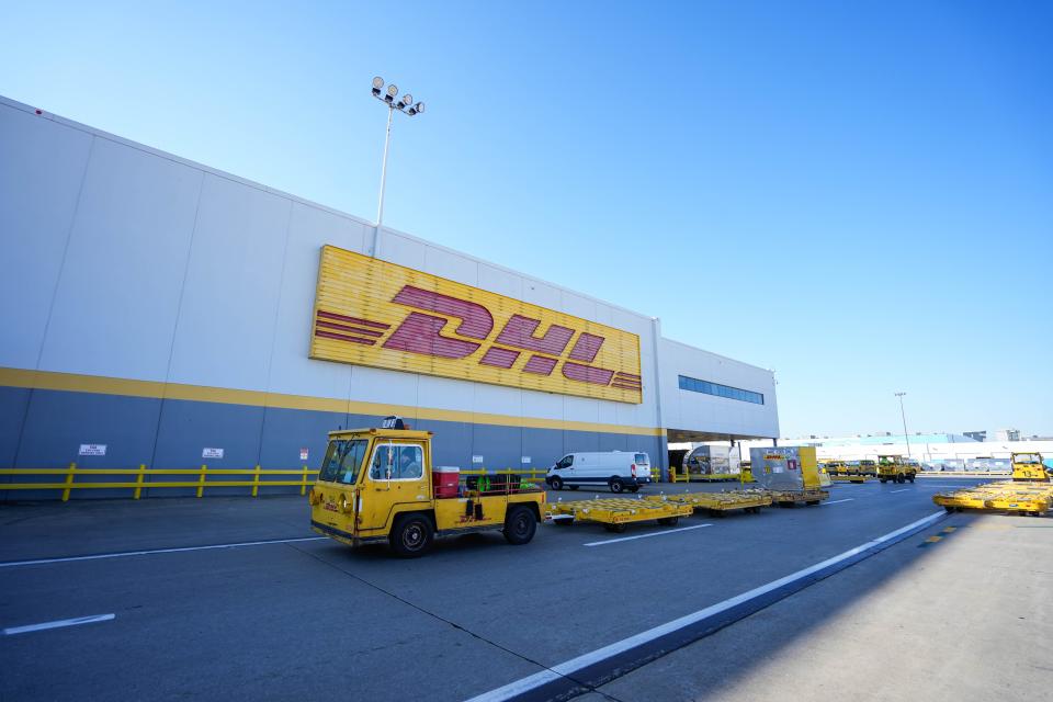 DHL Express arrived at CVG in 2009 and now operates on 194 acres, with 130 daily flights and a fleet of 60 aircraft. The international express shipper is now spending $192 million for a new maintenance hanger at CVG.