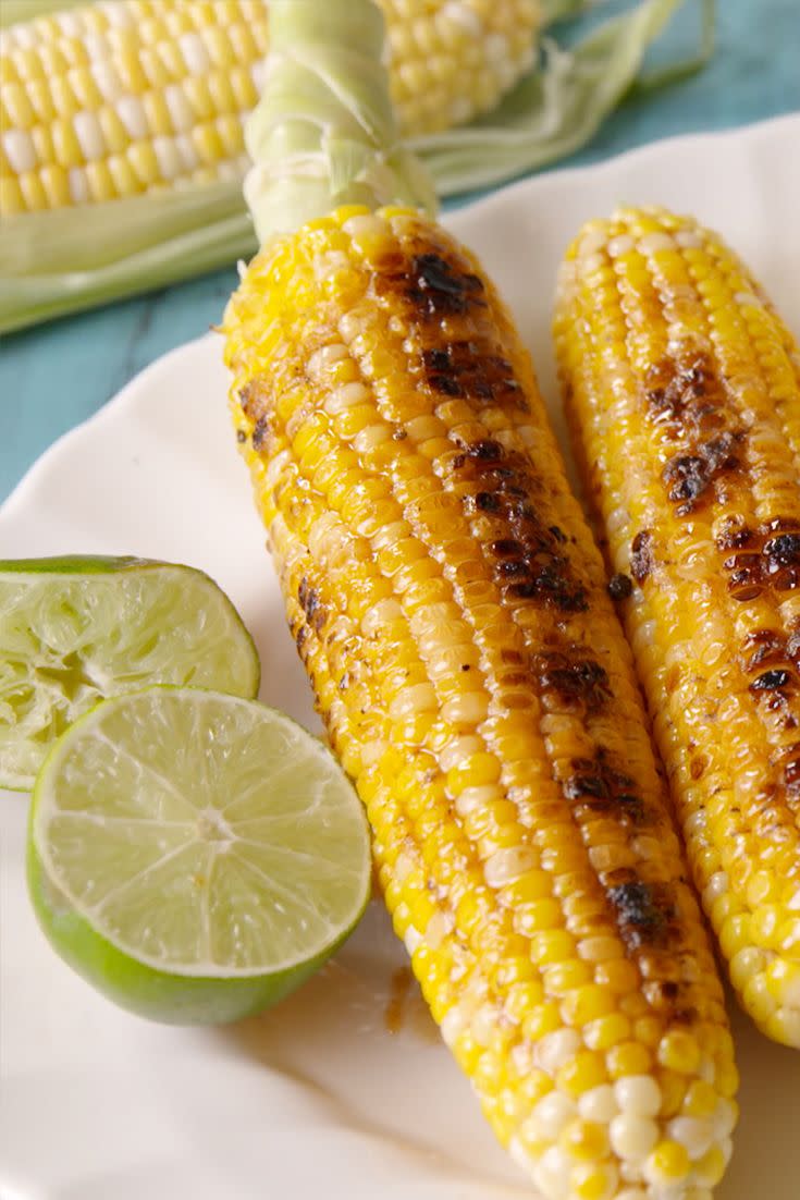 Spicy-Sweet Grilled Corn