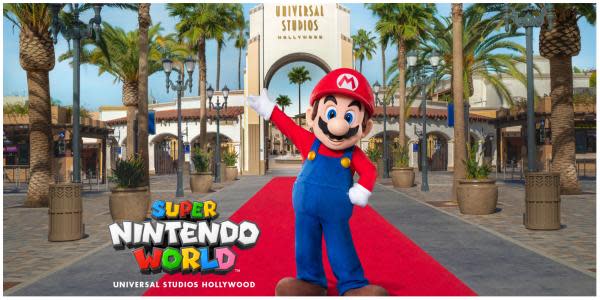 Super Nintendo World abrirá a principios de 2023 en Universal Studios Hollywood 