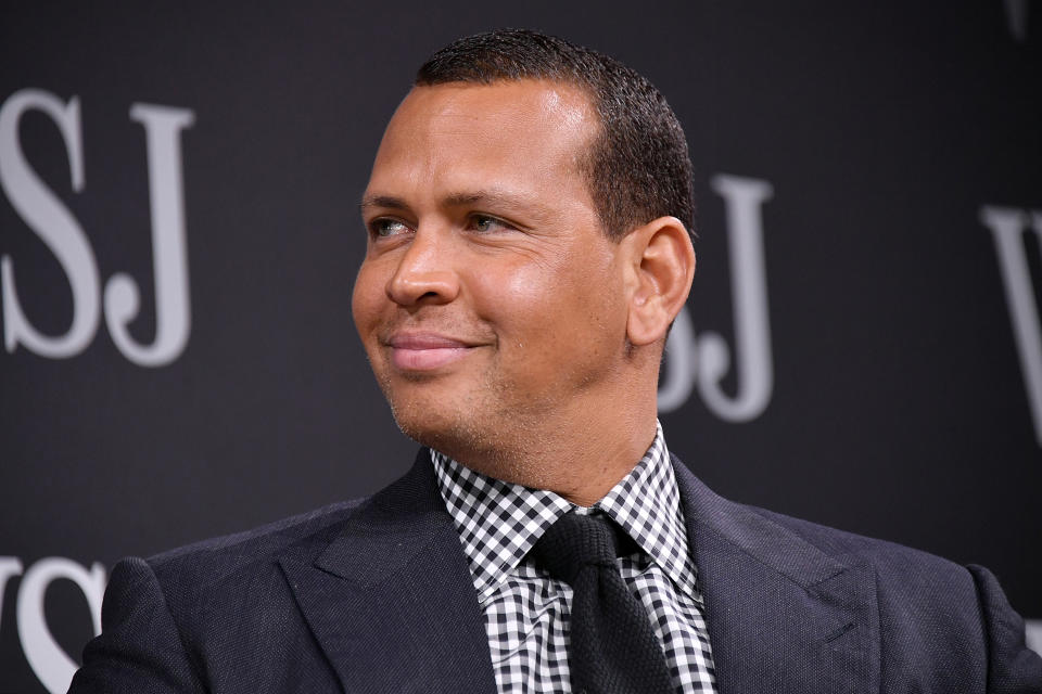 Alex Rodriguez is pleading with owners and players to work together to bring back baseball. (Photo by Michael Loccisano/Getty Images)