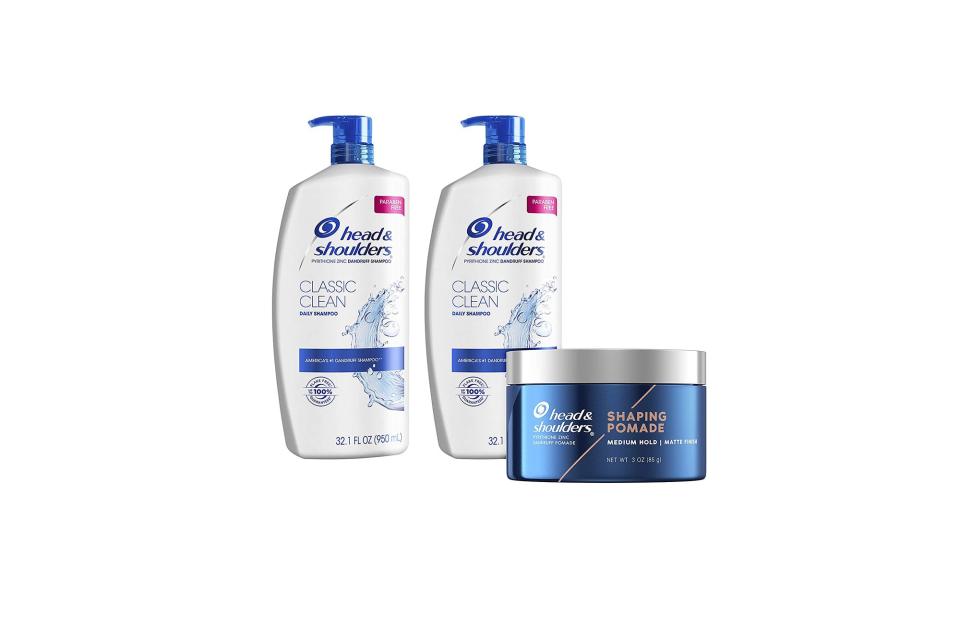 Head & Shoulders anti-dandruff shampoo and styling set (was $30, 20% off)