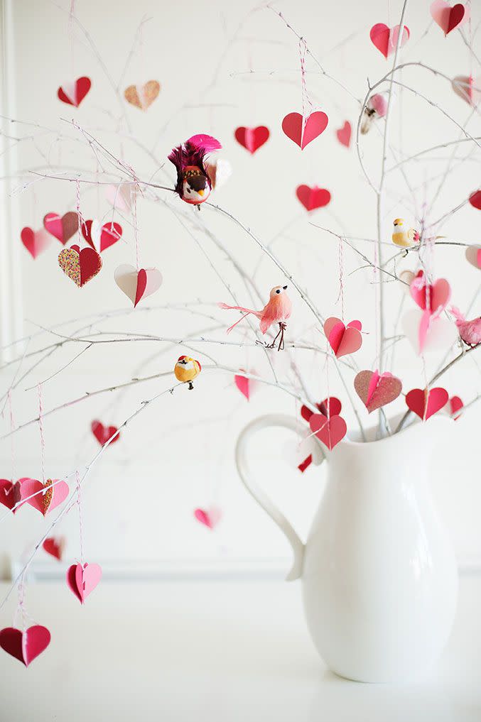 pink, branch, still life photography, wallpaper, heart, flower, petal, room, floral design, plant,