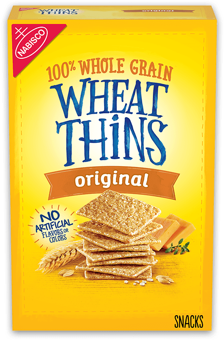 wheat thins snack crackers