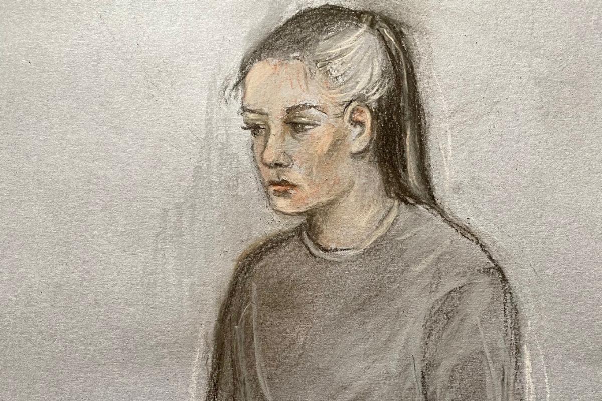 Court drawing of Linda De Sousa Abreu <i>(Image: Elizabeth Cook/PA)</i>