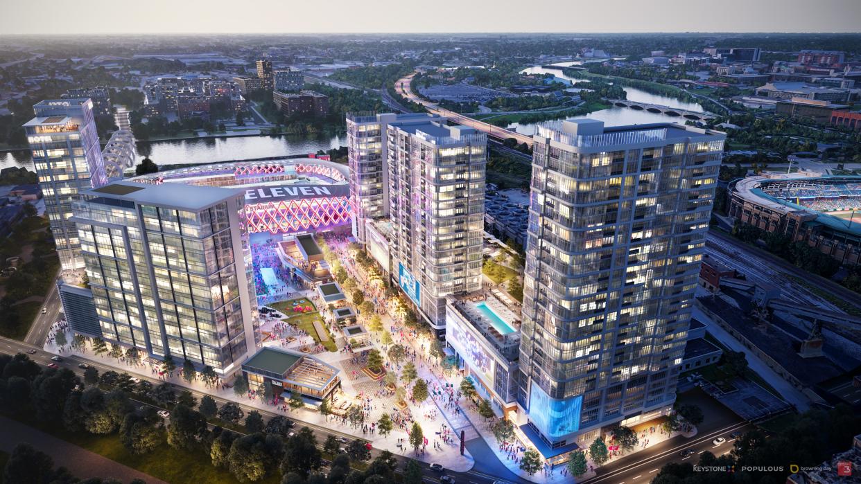 Indy Eleven and Keystone Group are planning to build a 20,000-seat Major League Soccer eligible soccer team in downtown Indianapolis at the former site off Kentucky Avenue. The stadium would be home to the Indy Eleven soccer team.