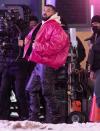 <p>Drake is seen filming a new music video in his hometown of Toronto on Sunday.</p>