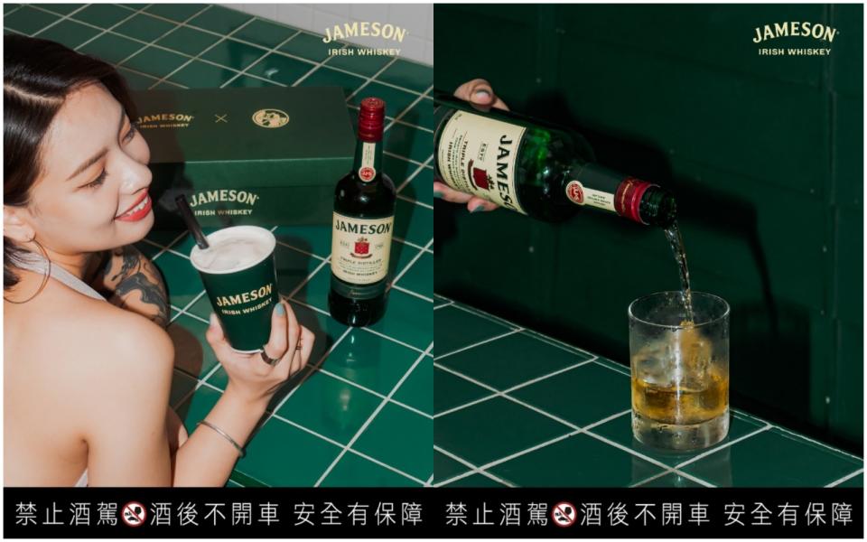 <strong>▲</strong>JAMESON奶昔/JAMESON SUNDAE（週五限定）。