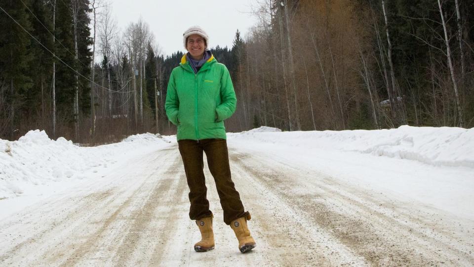 Sadie Parr, near the Northern Lights Wildlife Wolf Centre in Golden, B.C.