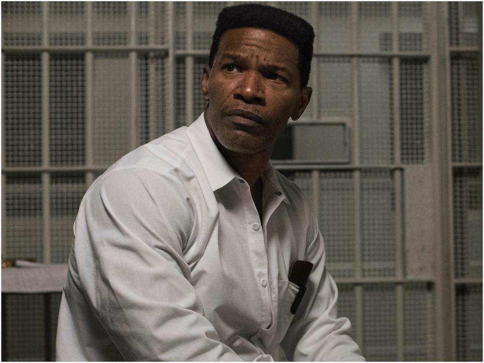 Jamie Foxx in "Just Mercy"