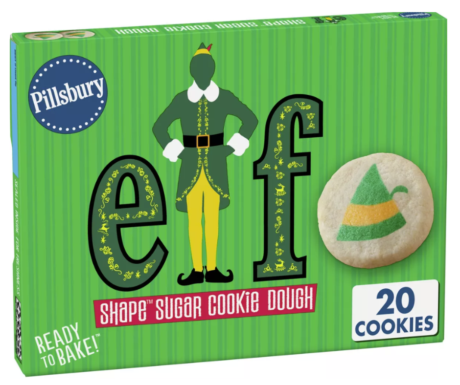 Elf Pillsbury sugar cookie dough