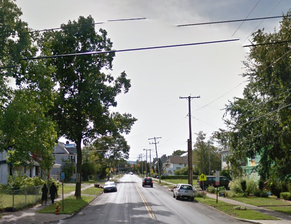 The attack happened on Midland Avenue, police said: Google Images