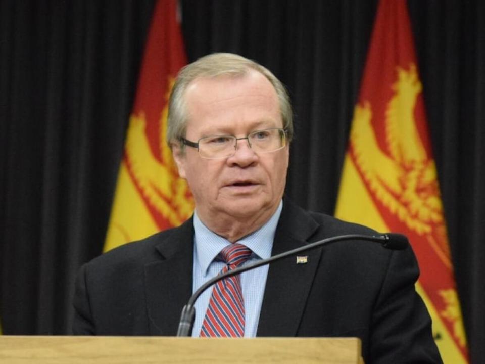 Ted Flemming is New Brunswick's attorney general. (Michel Corriveau/Radio-Canada - image credit)