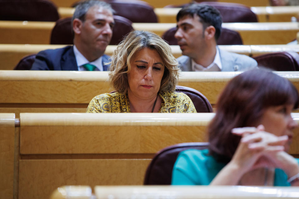 Susana Díaz es ahora senadora, aunque con un peso político mínimo. (Foto: Alejandro Martinez Velez / Europa Press / Getty Images).