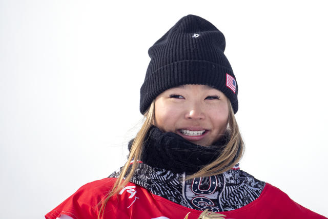 Chloe Kim becomes first woman to land 1260 in snowboard halfpipe, wins  record-tying 7th X Games gold - Yahoo Sports