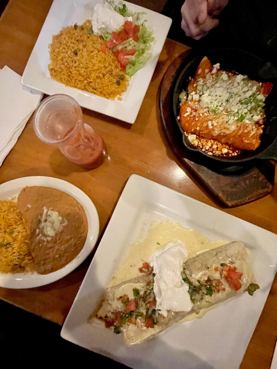 The portion sizes are generous at Don Tequila Bar & Grill in Canton.