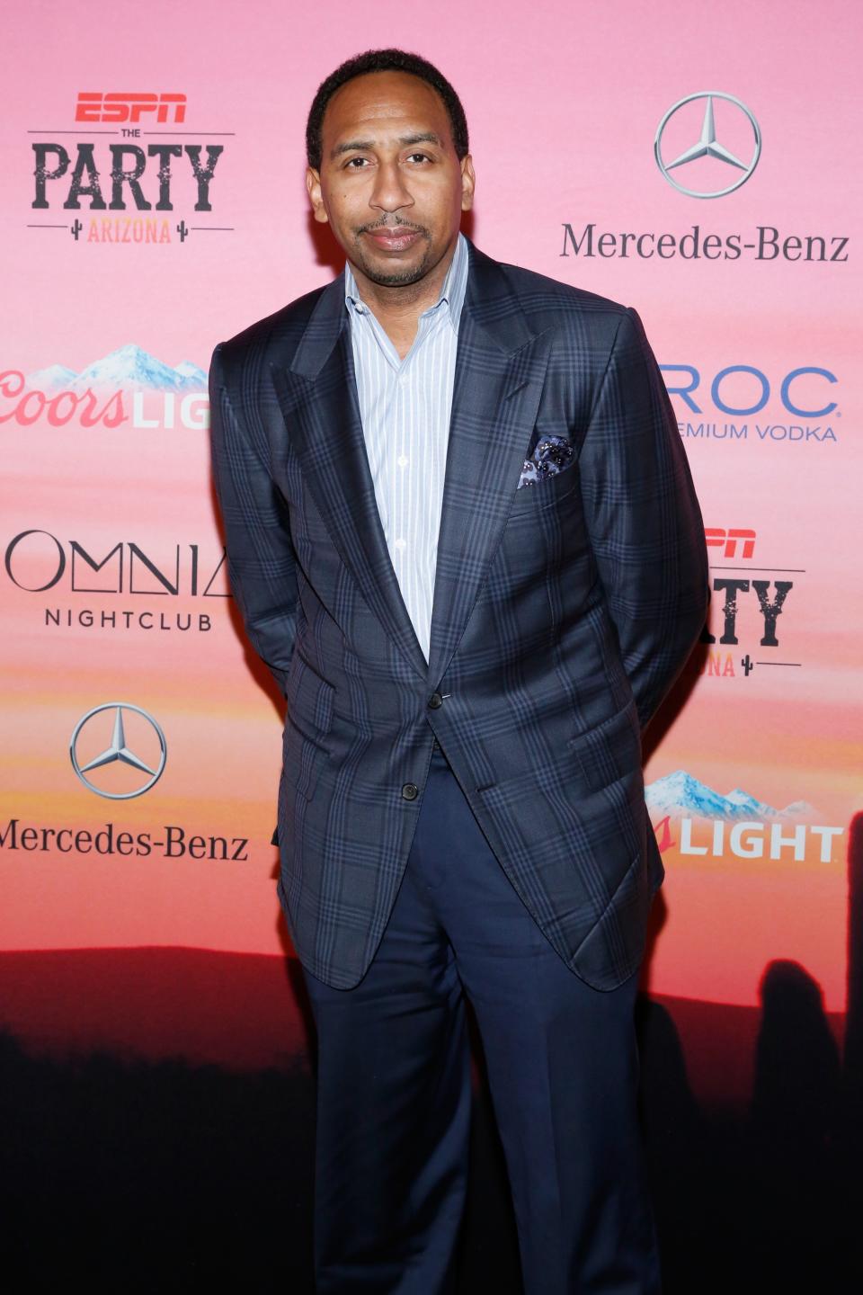 SCOTTSDALE, AZ - JANUARY 30: TV personality Stephen A. Smith attends ESPN the Party at WestWorld of Scottsdale on January 30, 2015 in Scottsdale, Arizona. (Photo by Robin Marchant/Getty Images for ESPN)