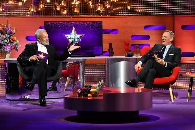 <p>Graham Norton et Daniel Craig.</p>