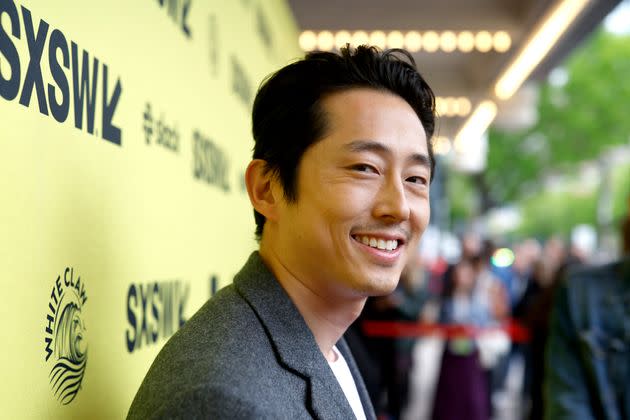 Steven Yeun attends the world premiere of the series 
