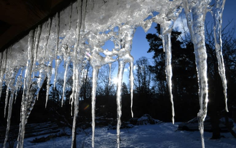 In France, temperatures are to drop to minus 10 Celsius but feel as low as minus 18