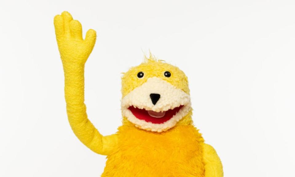 Flat Eric puppet