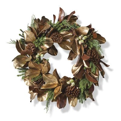 <p><a href="https://go.redirectingat.com?id=74968X1596630&url=https%3A%2F%2Fwww.frontgate.com%2Fmetallic-magnolia-wreath%2F1477906%3FlistIndex%3D12%26uniqueId%3D1477906&sref=https%3A%2F%2Fwww.veranda.com%2Fhome-decorators%2Fg29225605%2Fbest-christmas-wreaths%2F" rel="nofollow noopener" target="_blank" data-ylk="slk:Shop Now;elm:context_link;itc:0;sec:content-canvas" class="link ">Shop Now</a></p><p>Metallic Magnolia Wreath</p><p>frontgate.com</p><p>$269.00</p><span class="copyright">Frontgate</span>