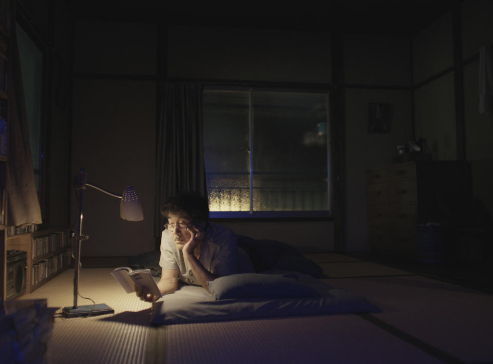 This image released by Neon shows Kôji Yakusho in a scene from "Perfect Days." (Neon via AP)