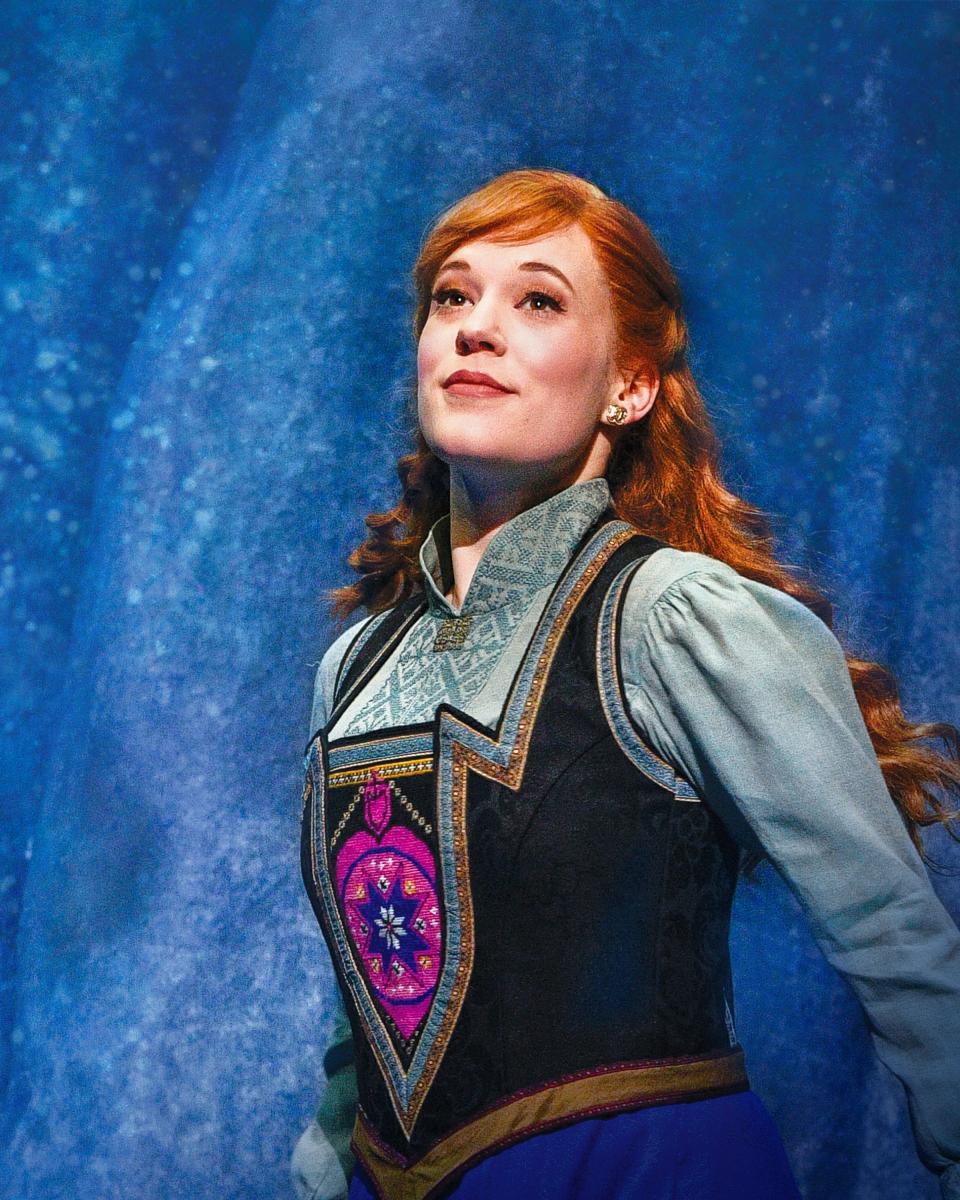 Actress Lauren Nicole Chapman will join the North American tour of Frozen as Anna during the show's run at the Fox Cities Performing Arts Center in Appleton.