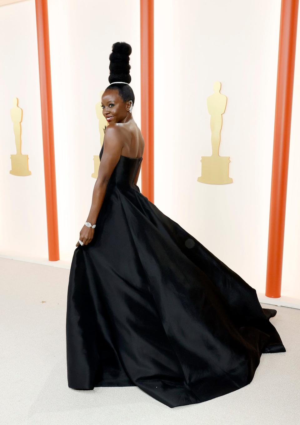 Danai Gurira attends the 2023 Academy Awards.