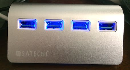 Satechi 4-Port USB 3.0 Premium Aluminum Hub