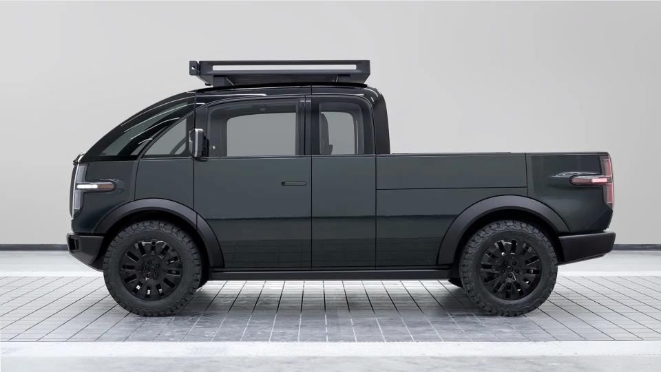 Canoo's forthcoming electric pickup truck