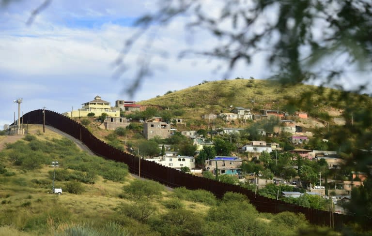 Residents of Nogales on the US-Mexico border point to their town, already divded in two by an 18-foot border wall, as an example of why Trump's wall ambitions won't work