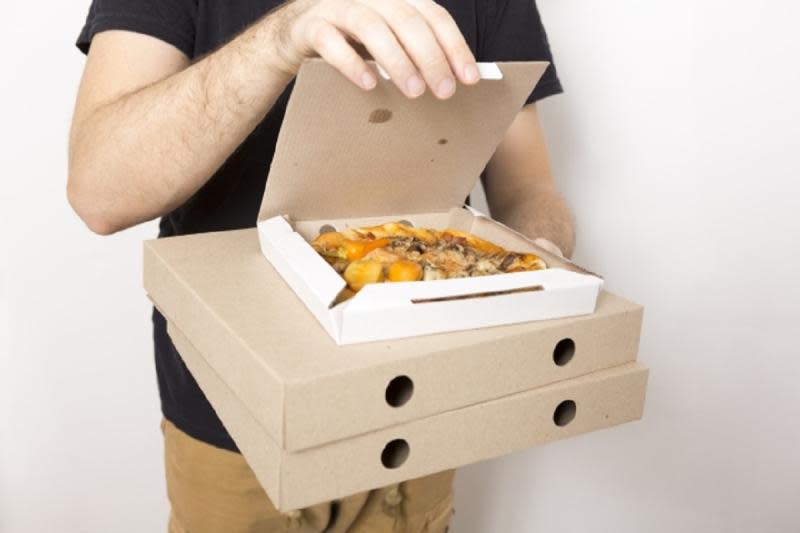 ▲為何「披薩盒」都做方型不做圓型？知情人揭原因。（示意圖／取自photoAC）