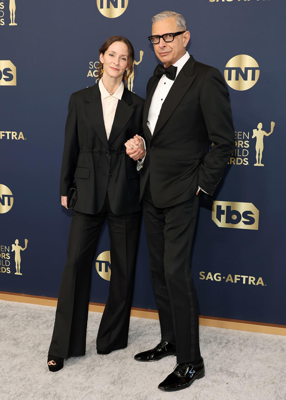 Emilie Livingston and Jeff Goldblum - Credit: Amy Sussman/WireImage