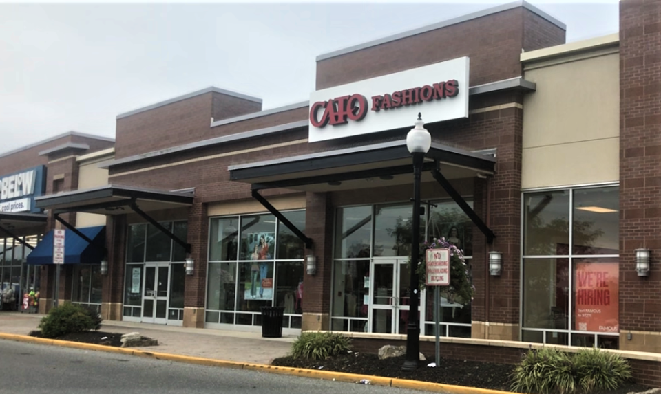 Union Lake Crossing shopping center on North 2nd Street in Millville recently added a Cato Fashions store. Cato, which has only one other store in New Jersey, took over a space previously leased to Lane Bryant. PHOTO: Sept. 28, 2023.