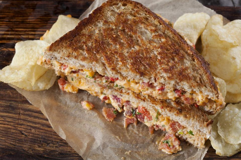 Grilled Pimento Cheese Sandwich