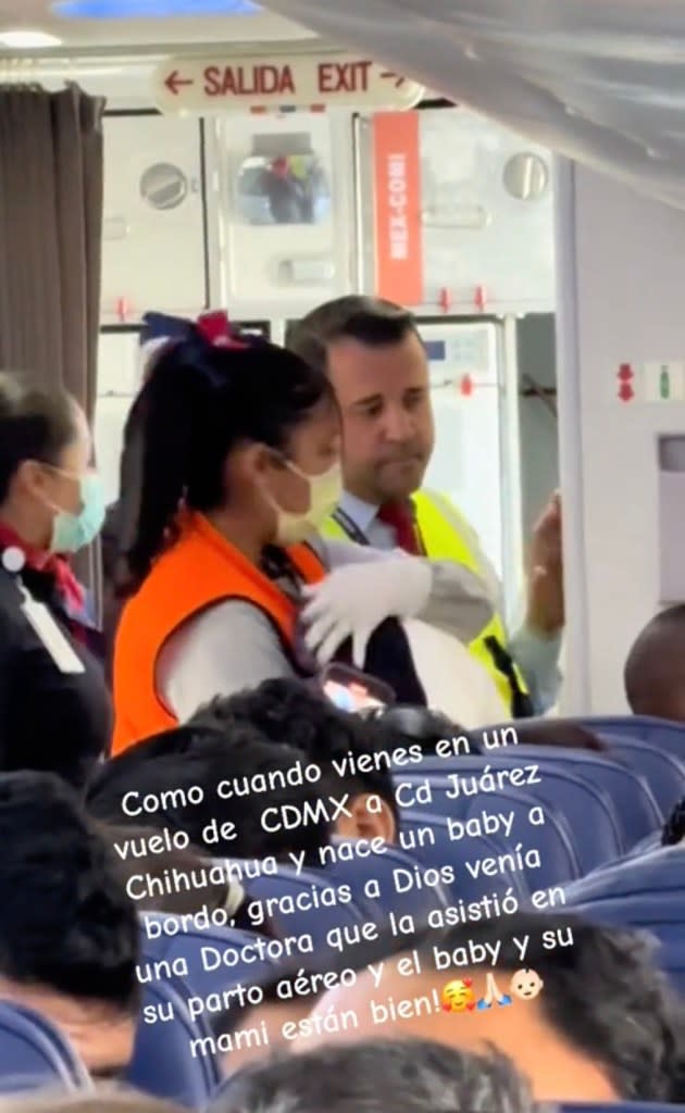 “The birth was something extraordinary that touched our hearts,” said an airline spokesperson. Jam Press Vid