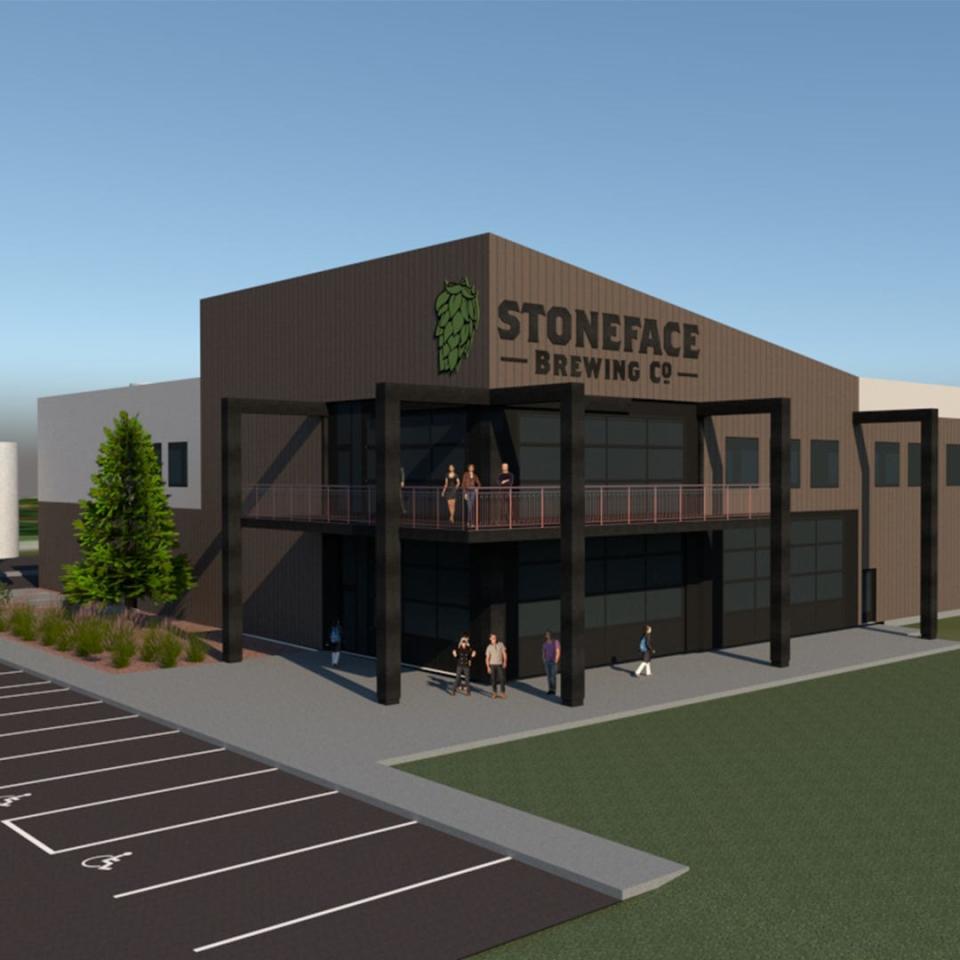 Stoneface Brewing Company in Newington is planning a new, 23,400 square foot brewing facility on the same street as their current facility, which would feature a ground floor restaurant and beer tasting room with an outdoor beer garden and patio dining.