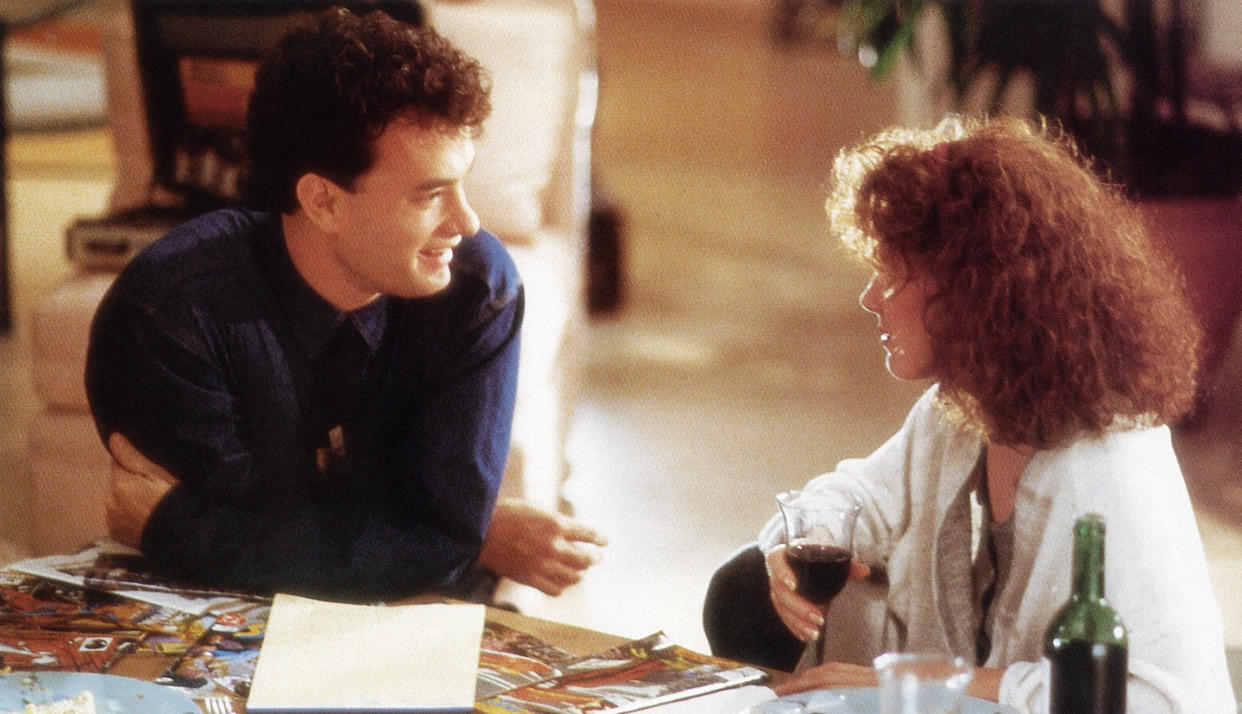 BIG, from left: Tom Hanks, Elizabeth Perkins, 1988, TM & Copyright (C) 20th Century Fox Film Corp./cou ((C)20thCentFox / Courtesy Everett Collection)