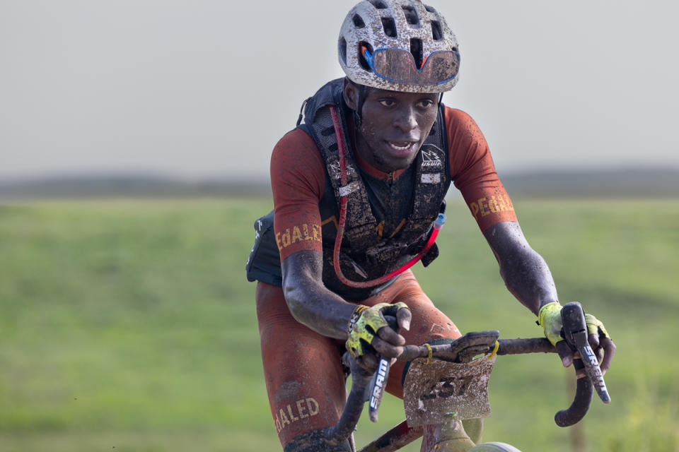 Jordan Schleck (Team Amani racing) making his way up the Teeter Hill Climb.