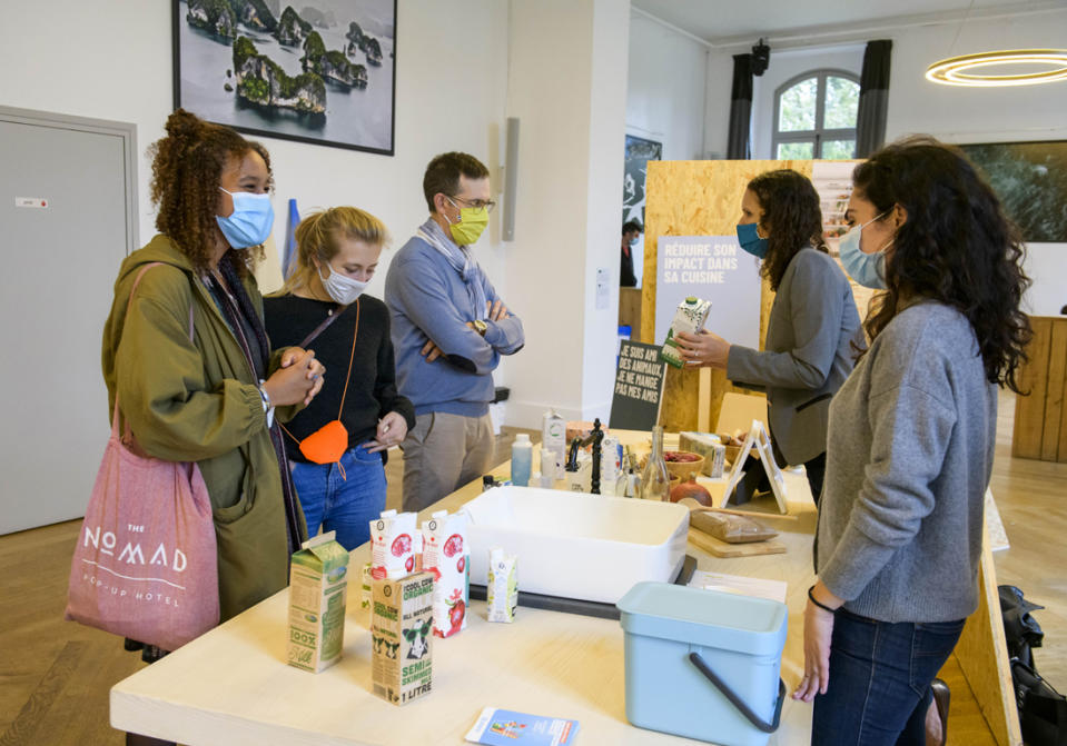 L’atelier « réduire son impact dans sa cuisine »