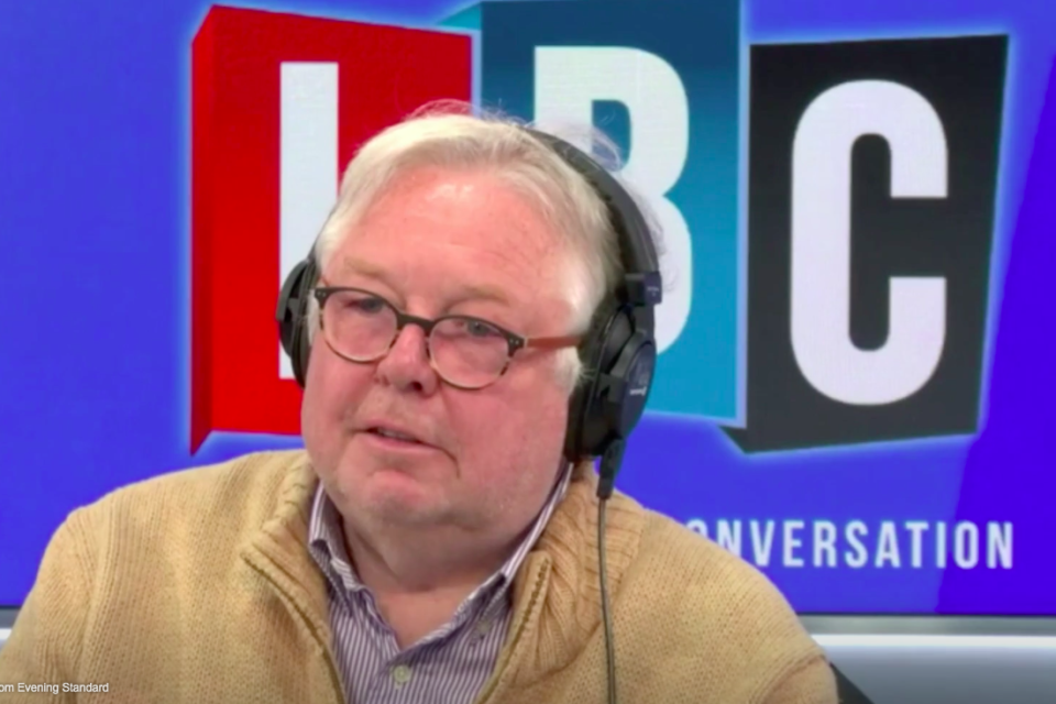 Nick Ferrari challenged the minister to grade his own performance (LBC)